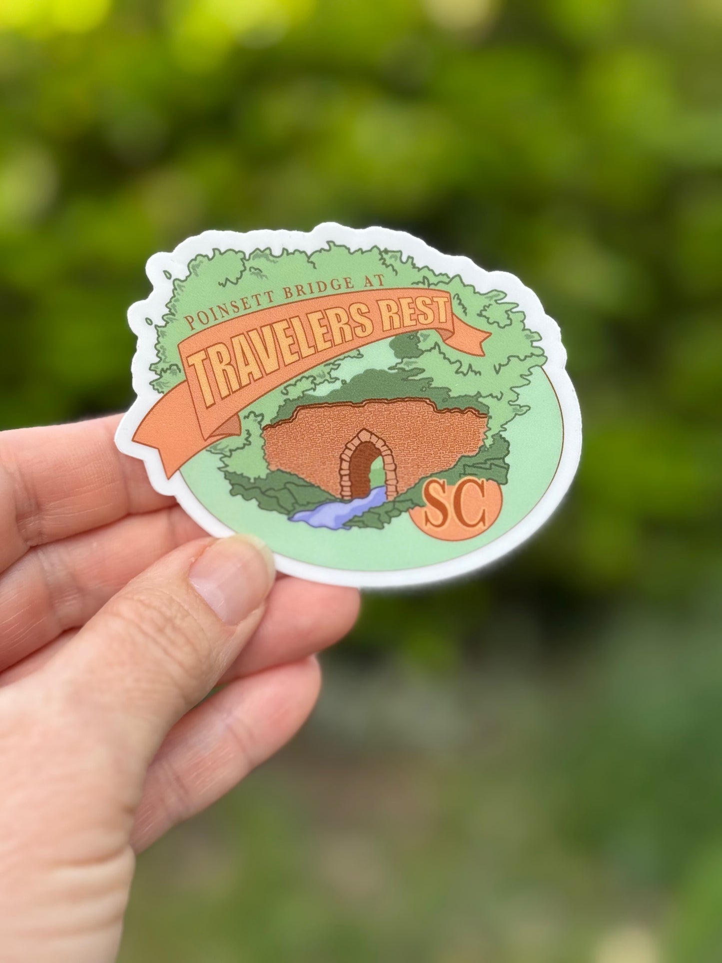 Travelers Rest Stickers